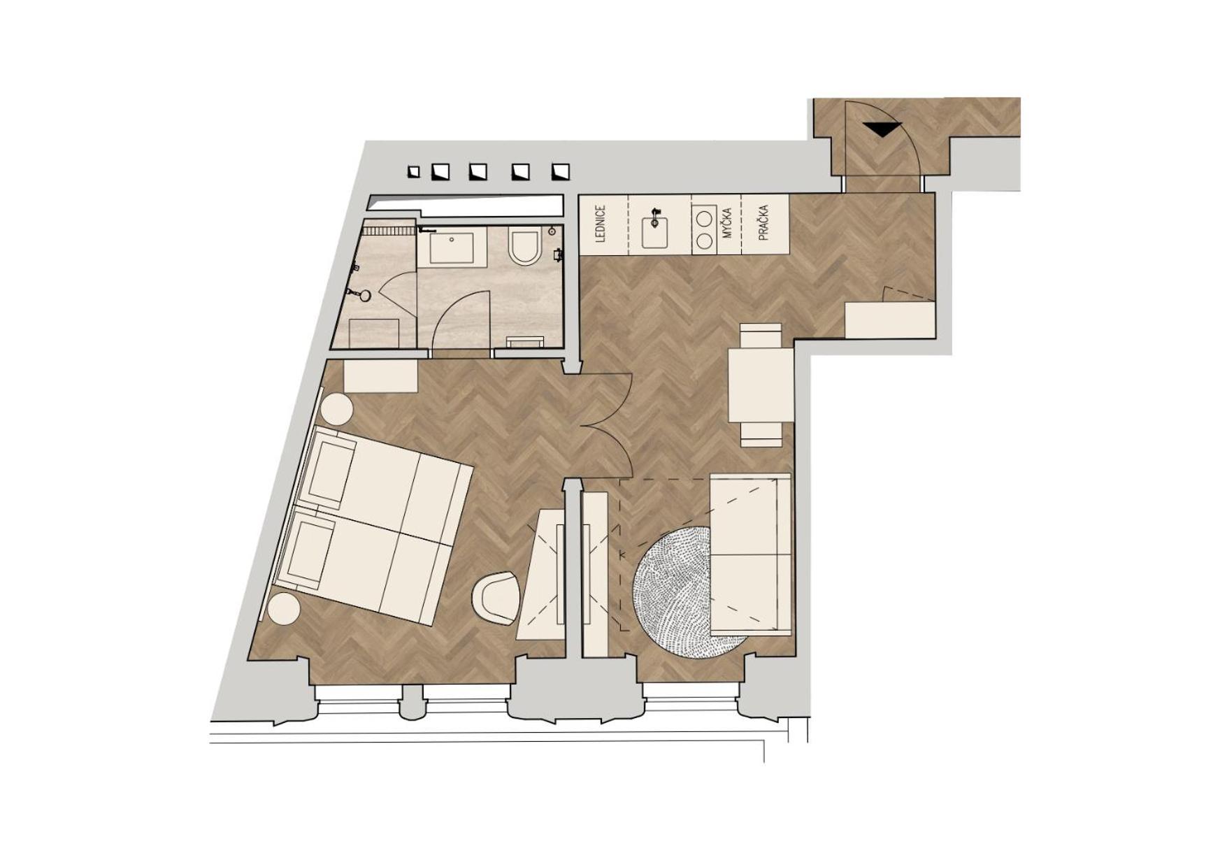R16 Residences 布拉格 外观 照片