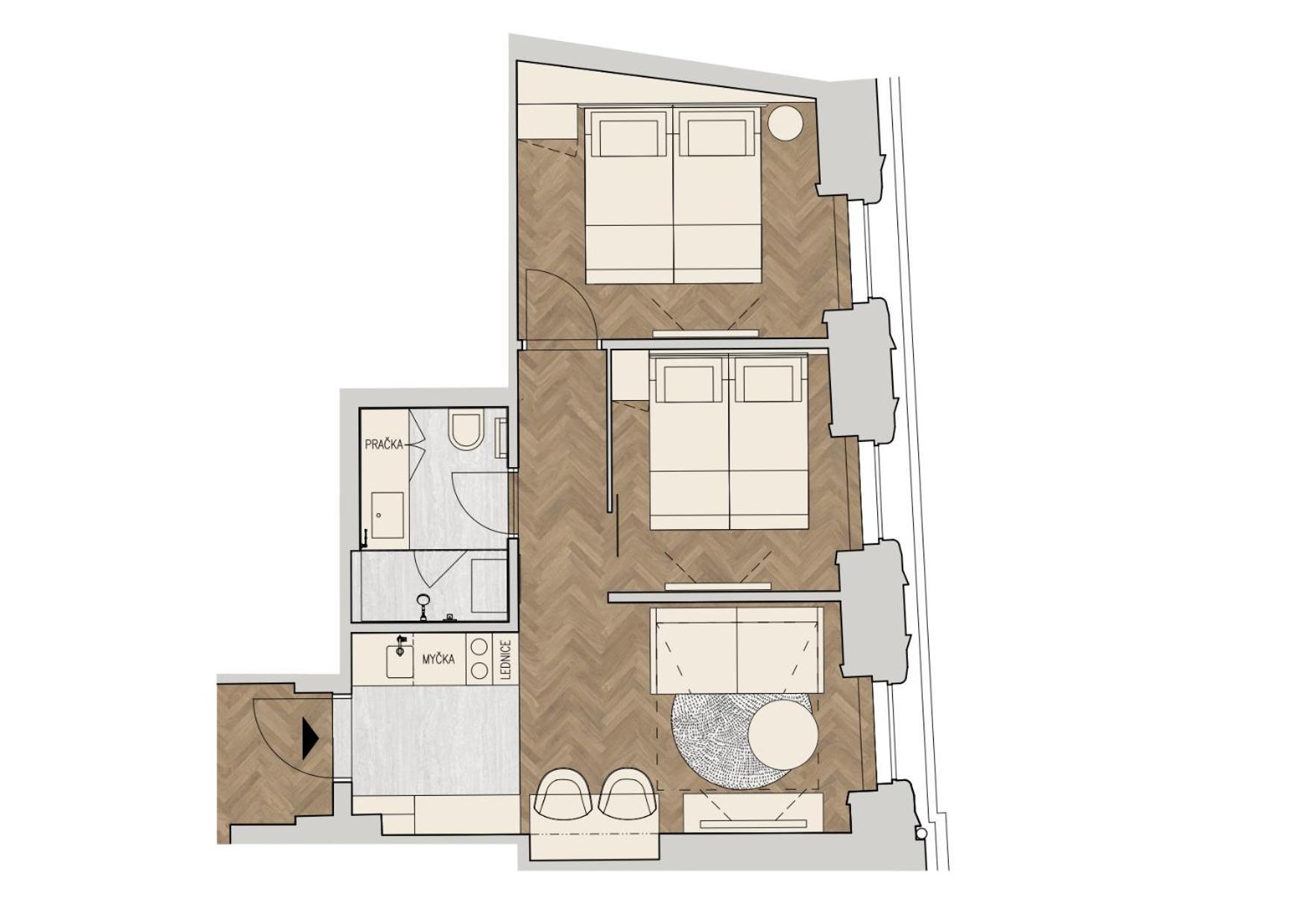 R16 Residences 布拉格 外观 照片